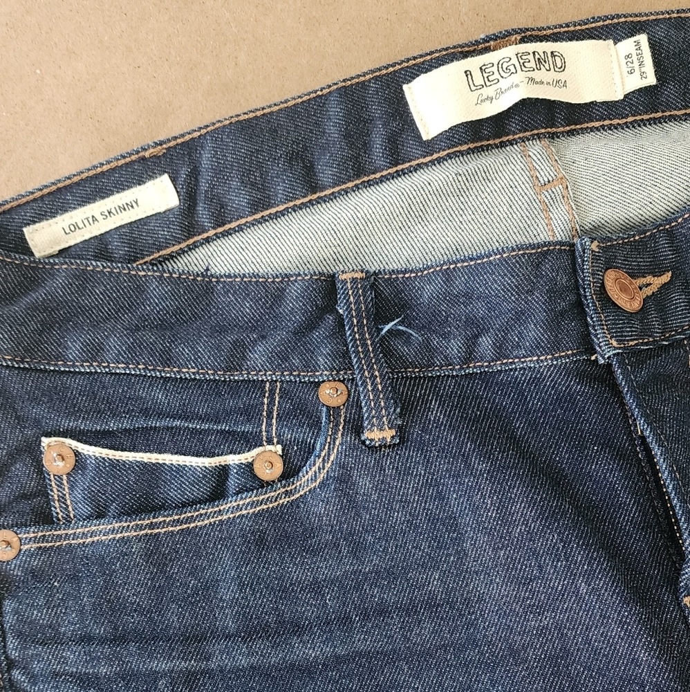 Lucky Brand Legend Lolita Skinny Jeans Size 6